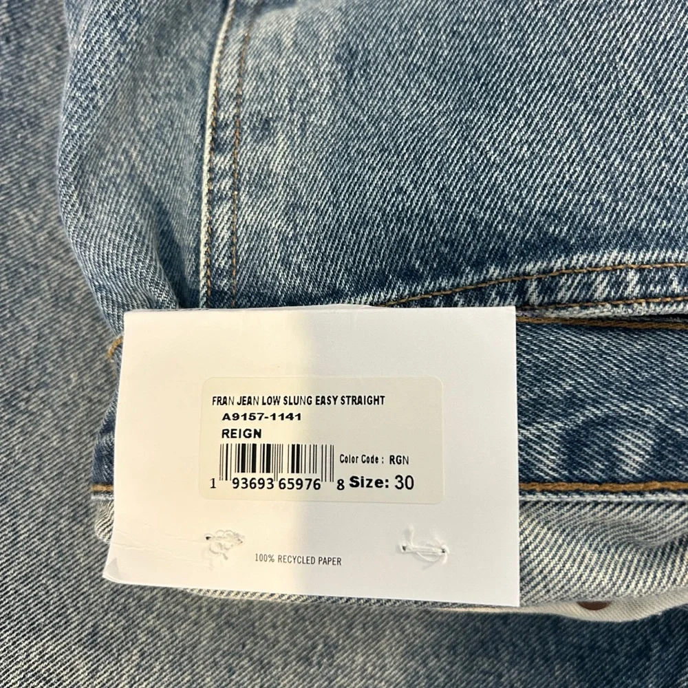 AGOLDE Reign Fran Jean NWT‎ - Picture 11 of 11